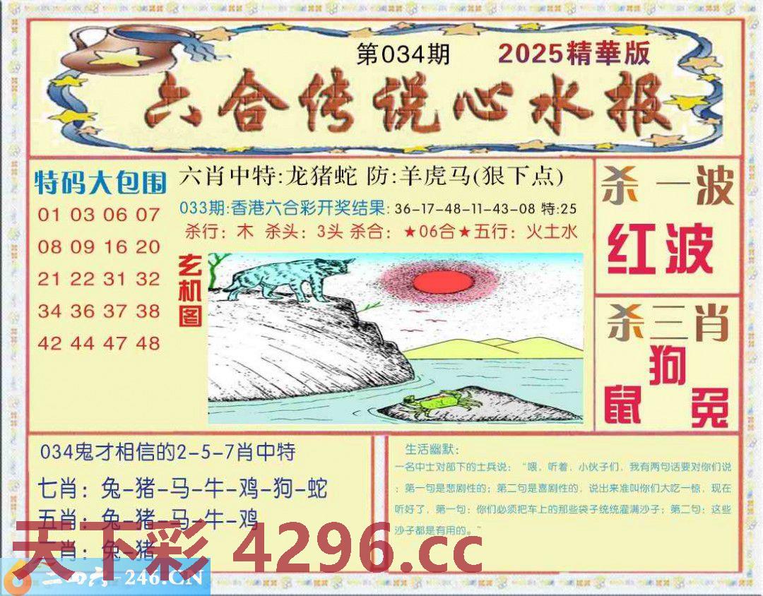 ：六合传说(心水版)